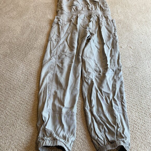 Young Fabulous & Broke Tencel Olive Green Jumpsuit Utility Jogger Sleeveless MED - Picture 9 of 11